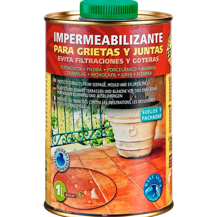 Monestir - Impermeabilizante para Juntas y Grietas - Protege de la Humedad y Evita Goteras - 1