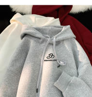 Sudadera De Cuello Alto Holgada Coreana Casual Deportiva Para Hombres Y Mujeres Sudadera De Colores Múltiples De Algodón Oversized - details 18
