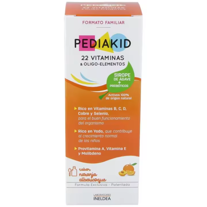 Pediakid 22 Vitaminas-Oligoelementos Jarabe 250Ml. - 1