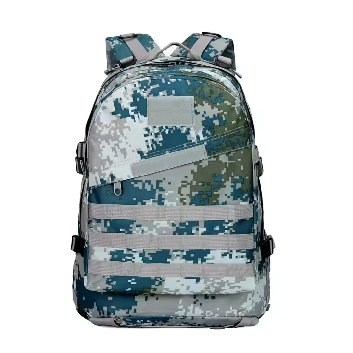 Mochila táctica de camuflaje para exteriores, de gran capacidad, para montañismo, - 1