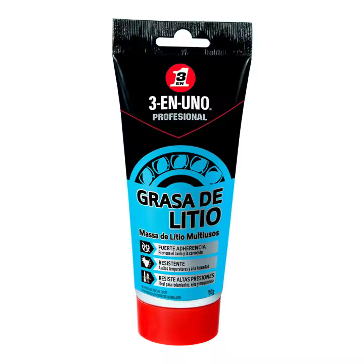 TUBO DE GRASA DE LITIO MULTIUSOS 150g 34167  3 EN 1 - 1