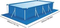 Swimming Pool Floor Mat, 500x300cm Above Ground Swimming Pool Mat, Foldable Rectangular Waterproof Swimming Pool Floor Mat, Swimming Pool Floor Protec - details 0
