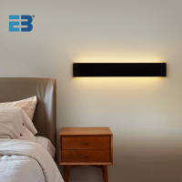 Lámpara De Pared LED Moderna 5W 10W 14W 18W AC85-265V Para Dormitorio Y Sala De Estar Iluminación Interior En Negro Y Blanco - details 0