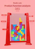Juego De Rompecabezas Tetris Mutado Bloques De Construcción Inteligentes Tablero De Juego Educativo Para Niños Regalo De Día Del Niño - details 8