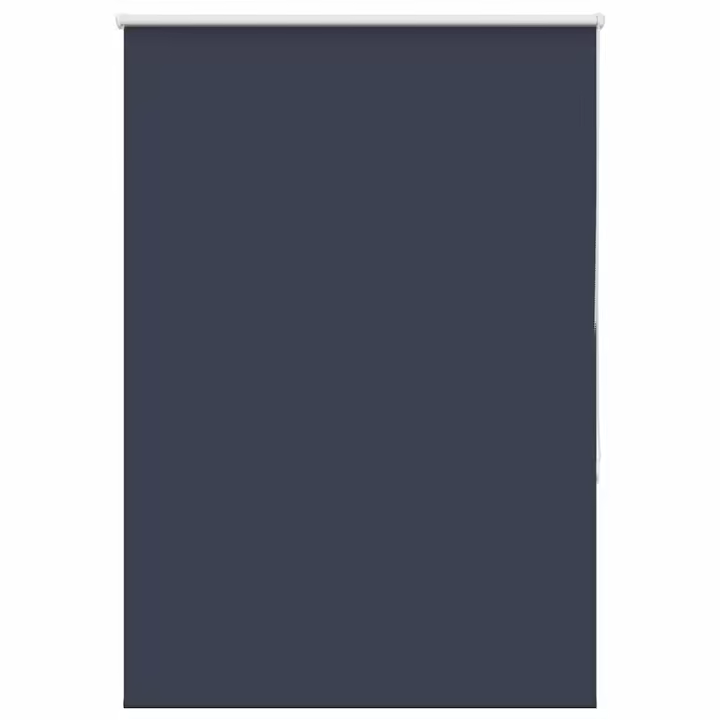 vidaXL Estor Enrollable Opaco marino de Tela en dimension 175 cmx105 cm/175 cmx110 cm/175 cmx120 cm y más | protección solar decorativa para ventanas hogar oficina dormitorio fácil de instalar - 1