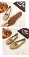 Zapatos De Mujer Otoño Primavera Nuevos Con Cadena Metálica Cuña Baja Punta Redonda Casual Zapatos De Mujer Loafer Para Madres - details 23