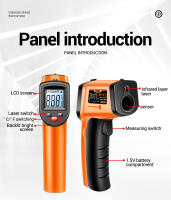 ANENG TH201 Termómetro Infrarrojo Digital Muestrador De Temperatura En Grados Celsius Termómetro No Contacto Sensibilidad Alta Para Uso Industrial - details 15