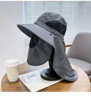 Sombreros De Pescar Al Aire Libre Sombreros De Verano Protección Solar Para Hombres Y Mujeres Viseras De Camping Con Vuelta De Cuello - details 8