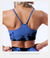 Chaleco De Yoga Para Mujer Sin Almohadillas De Sujetador Transpirable Y Sin Costuras Con Suspensión Vestido De Deporte Para Gimnasio Y Correr - details 17