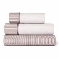 Juego De Sábanas Argentina De Algodón y Poliéster, Disponible en Color Azul o Malva, Para Cama de 90 105, 135, 150 y 150 con 2 Almohadas, Tacto Suave, Antipilling, 144 hilos, Marca Paduana. - details 1
