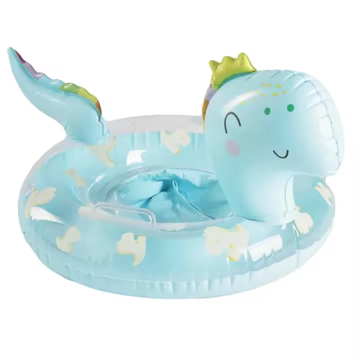 Juegos inflables del agua de la piscina del dinosaurio de los niños del flotador del bebé - 1