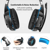 Auricular De Juego G2000 Con Audio Inmersivo Y Micrófono Cancelador De Ruido Luz LED Y Almohadillas Suaves De Memoria - details 6