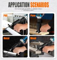 Adaptador De Taladro Eléctrico a Sábanas Reciprocantes Accesorio Para Herramientas Eléctricas Corte De Madera Herramientas De Carpintería - details 4