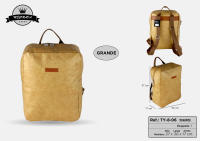 MEJORADA Mochila Cuadrada Unisex de Alta Calidad Estilo Papel Kraft - details 3