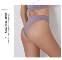 3PCS De Ropa Deportiva Para Mujer Transpirable Súper Suave Sin Costuras Cintura Media Color Sólido Sin Decoración Talla Grande - details 17