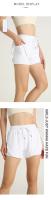 Shorts De Yoga Para Mujer Deporte Algodón Transpirable Secado Rápido Cintura Alta Ligera Y Suave Para Correr Y Actividades Al Aire Libre - details 4