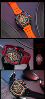 Reloj De Cuarzo MINI FOCUS Para Hombres Multifuncional De Lujo Casual Resistente Al Agua Cronógrafo De Pulsera Con Correa De Silicona 0473G - details 13