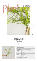 Fern Artificial De Gran Tamaño En Verde Para Decoración De Hogar Y Bodas Adorno De Mesa Japonés Zen Prop De Fotografía De Interior - details 3
