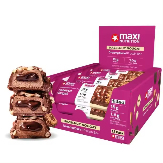 Maxi Nutrition Barrita con Relleno Cremoso de Proteína de Chocolate Cookie Milk - 1