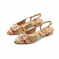 Calzados soraia, sandalia para mujer elegante con tacon bajo, sandalias comodas para uso casual. - details 10