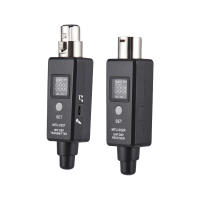 Micrófono Inalámbrico XLR Transmisor Receptor Sistema UHFWireless Para Mixer Guitarra Eléctrica Bajo 30m/98ft Transmisión 12V/48V - details 15