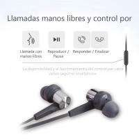 Sony MDR-XB55AP - Auriculares Intraurales con EXTRA BASS, Micrófono para Llamadas y Sonido de Alta Calidad, Color Negro - Perfectos para Música, Deporte y Viajes - details 1