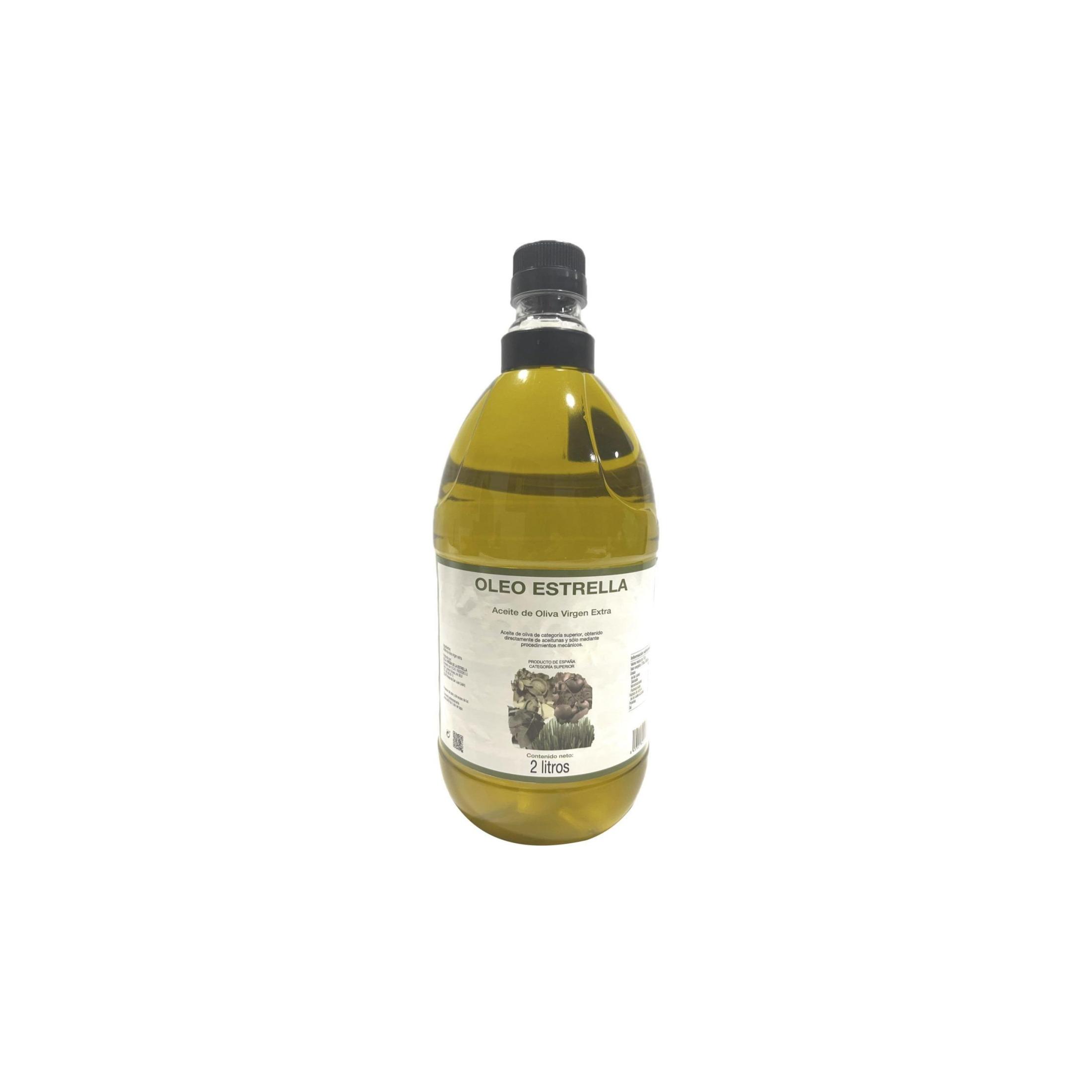 OLEOESTRELLA 2x2litro - Aceite Oliva Virgen Extra - Jaén - Andalucía - Aceite Cooperativa