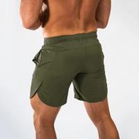 Shorts De Entrenamiento De Verano Para Hombres Quick Dry Sportswear Fitness Running Gym Shorts Sólidos Talla M L XL XXL Colores Negro Azul Blanco Marrón - details 12