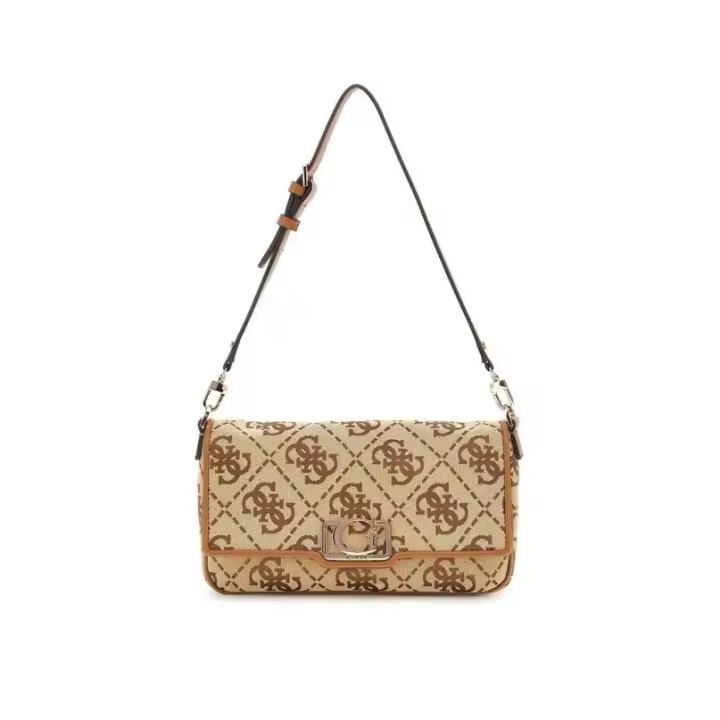 Bolso bandolera pequeña GUESS hwjo96-42190 taupe - 1