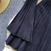 Vestido Mini De Encaje Elegante Con Mangas Flared En Blanco Y Negro YuooMuoo Estilo Harajuku Para Mujer Vestido De Fiesta Coreano A-Line Cuello Redondo Sin Capucha - details 4