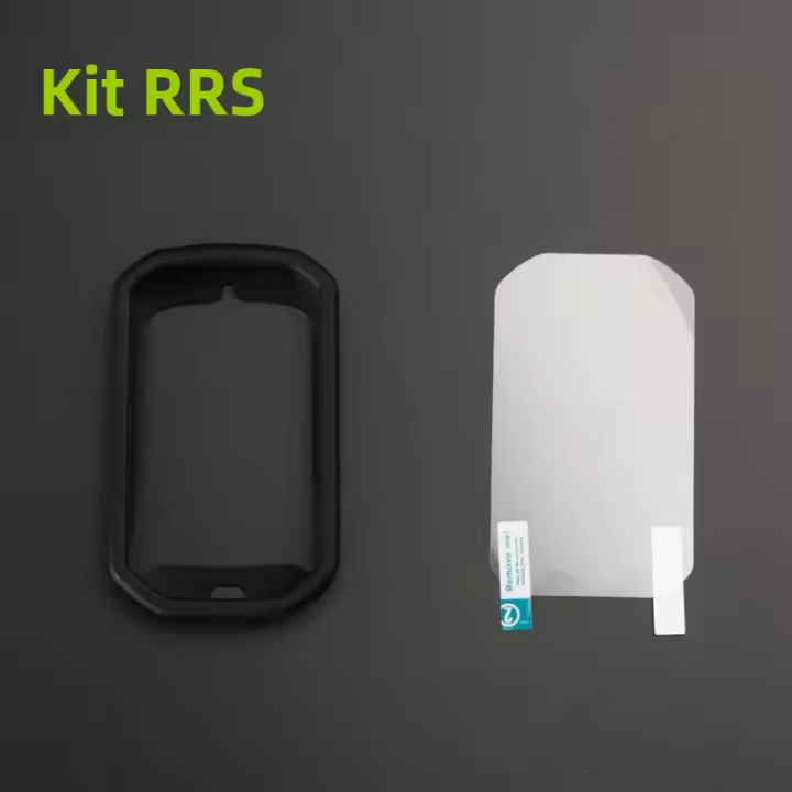 Funda Protectora De Silicona Para Computadora De Bicicleta Bryton Rider 320 420 Con Película Soporte Para Reloj De Pulsera Durable Y Resistente - 1