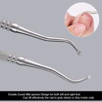 Tijeras De Uñas Para Uñas Engrosadas O Engranadas Trimmer Profesional Para Podología Con Acero Inoxidable Superficie Lisa - details 9