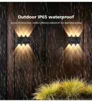 Luz De Pared LED De Aluminio Impermeable 110V 220V Para Exterior Y Dormitorio Iluminación Moderna Para Jardín Y Interior - details 5