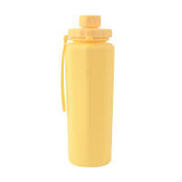 Botella De Agua Desmontable De 600ML De Silicona Para Deporte Al Aire Libre Viajes Camping Yoga Resistente Al Desbordamiento Reutilizable - details 7
