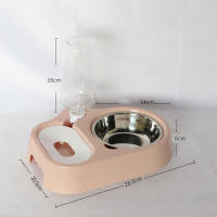 Tazón Automático De Acero Inoxidable Para Mascotas Anti-Tip Alimentador De Agua Para Perros Y Gatos Suministros Para Mascotas - details 6