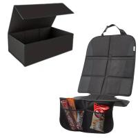 najiblife  Protector asiento coche silla bebe Regalo,  Funda negra isofix universal - details 0
