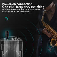 Amplificador De Instrumentos Sin Fiwres Para Saxofón Trompeta Trombón Microfono Wireless Transmisor Receptor Profesional - details 2