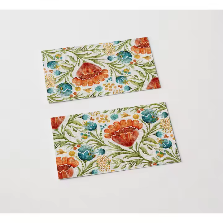 MINT DECO - Mantel antimanchas individual Merida 45X30 cm - 2 unidades - 1