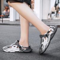 Sandalias De Verano Para Hombre Y Mujer Con Patrón De Camuflaje Plataforma Exterior Zapatillas De Playa Suaves EVA Para Interior Casa Sandalias De Tacón Plano Estilo Casual - details 23