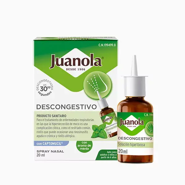 Juanola Descongestivo Spray Nasal 20ml - 1