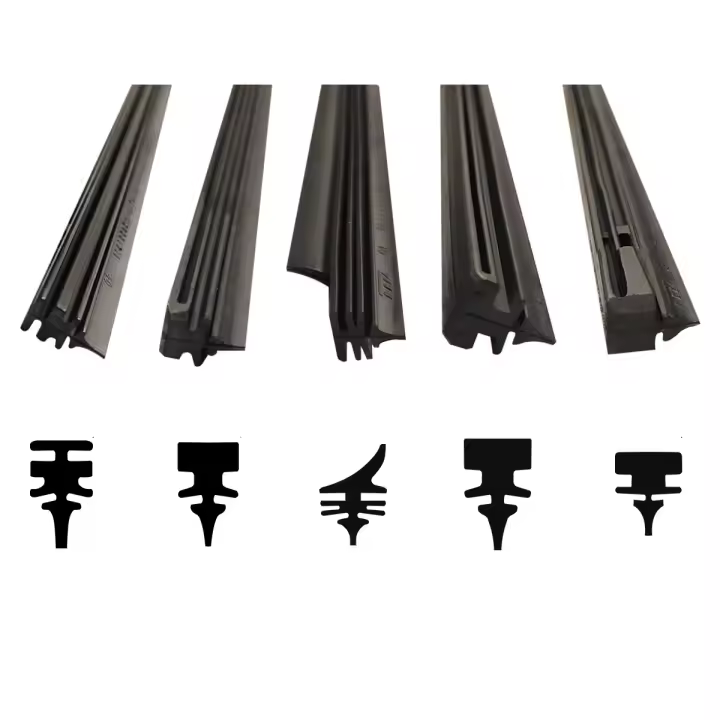 Limpia Parabrisas De Coche Repuestos De Limpia Parabrisas De Goma Natural Todas Las Tipologías Para Parabrisas De Automóvil Todas Las Estaciones 32" 26" - 1