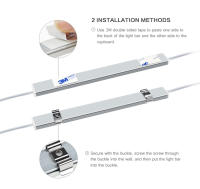 Lámpara De Movimiento De Mano Sensor LED Para Armario Banda De Iluminación De Mesa De Cocina Lámpara Concatenación De Luz - details 3