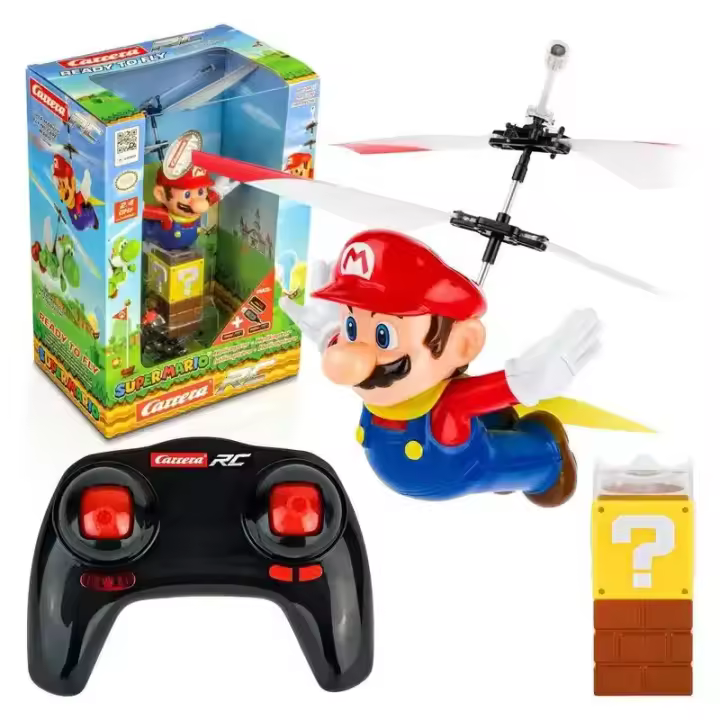 Muñeco a control remoto Super Mario Volador Carrera RC 370501032 - 1