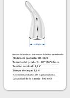 Perfecto para Ella - Tecnología Avanzada y Diseño Premium para Cuero Radiante Masaje Facial y Cuello 2025-Reafirmante Device with 3 Modos, Gift - details 10