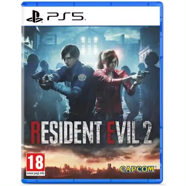 Resident Evil 2 Remake PS5 PAL España - Juego Capcom Resident Evil 2 para consola Sony PS5 - Juego físico, nuevo, original, precintado. - 1