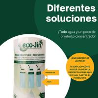 ECO JIN Rosa Home Original, 1L concentrado + Difusor con medidas y 1 estropajo mágico, limpieza perfecta sin limites ECO-JIN. Ecológico, Higiénizante, Bactericida, Anticalcareo, desinfectante y elimina cal. Componentes tensoactivos. Poderoso quitamanchas. - details 4
