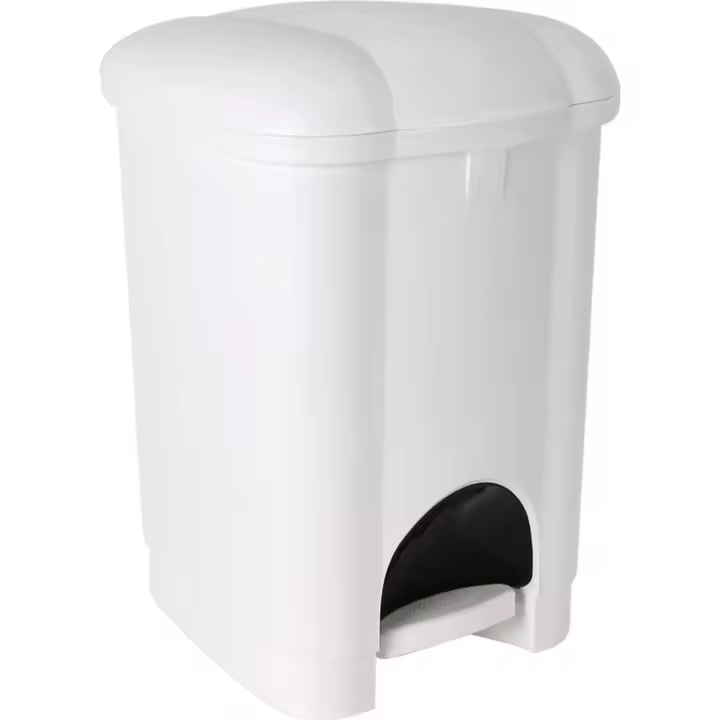Tontarelli - Cubo Basura a Pedal 16L Carolina Crema - Capacidad Ampliada y Diseño Elegante - 1
