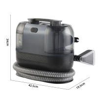 Handheld Carpet Cleaner 1500W 15KPa Portable Spot Cleaner for Car Sofa Pet Hair Spray Suction Upholstery Clean Machine - details 2