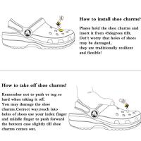 DIY Encantos De Animales De Dibujos Animados Para Zapatos Clogs Slides Sandalias Decoraciones Para Zapatos Jardín Accesorios Para Niñas Y Mujeres Regalos - details 12