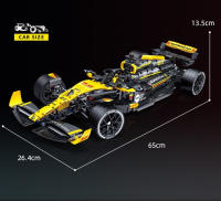 Kit De Construcción De Fórmula 1 Renault Para Juego Técnico De Bloques Super Rápidos Regalo De Navidad Y Cumpleaños Para Adolescentes Y Adultos - details 9